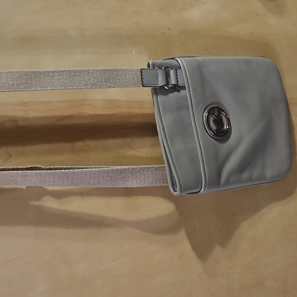 Michael Kors Vintage Cream Leather crossbody bag